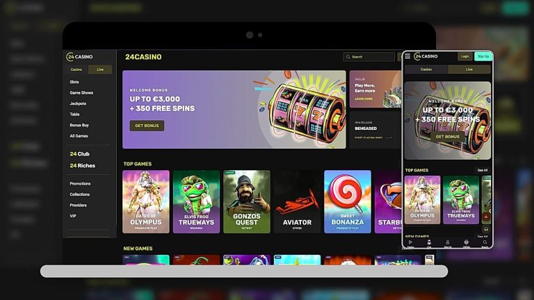 24 Casino: Zahlung, Bonus und Praxistest im Check