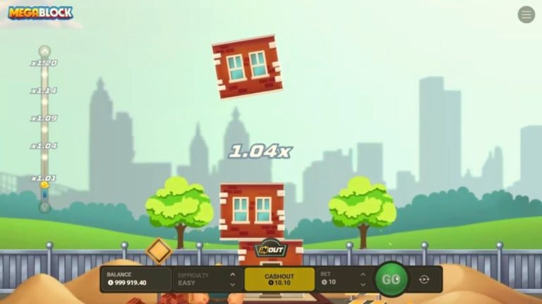 MegaBlock Casino Spiel Gameplay Tower Building