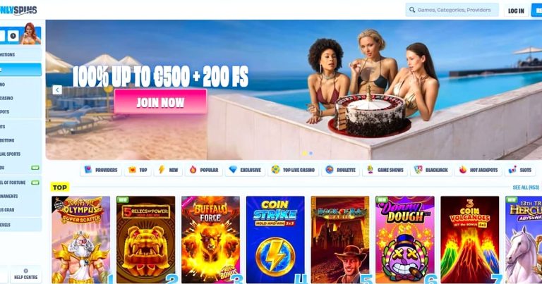 Only Spins Casino – 11.300 Spiele im Test 2026