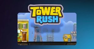 Tower Rush von Galaxsys Crash-Bauspiel im ehrlichen Echtgeld-Test 2026