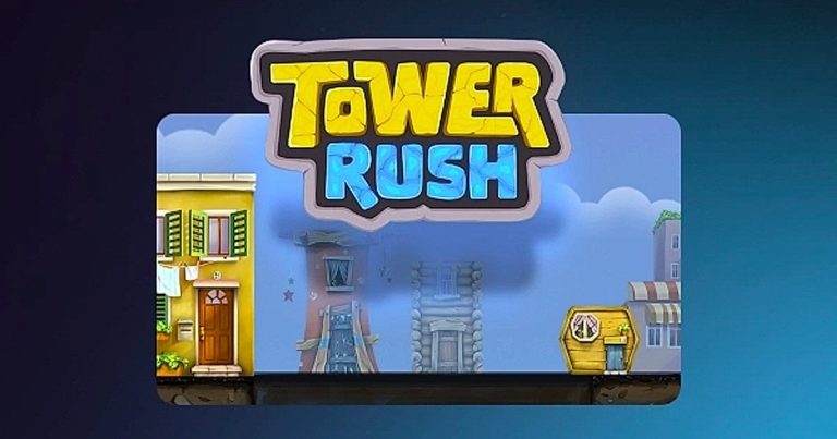 Tower Rush von Galaxsys Crash-Bauspiel im ehrlichen Echtgeld-Test 2026