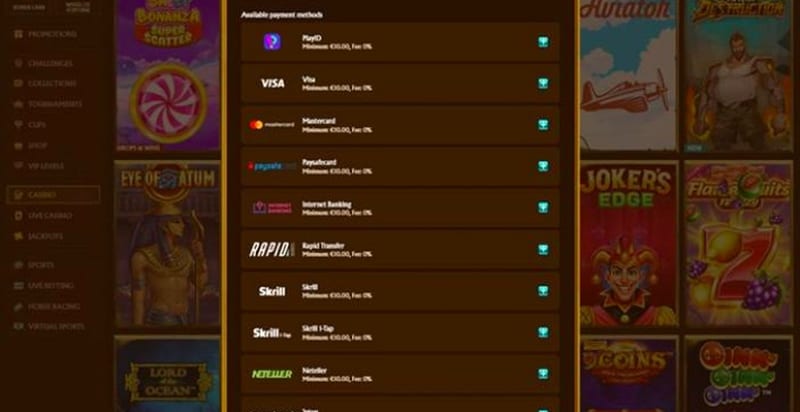 Amunra Anmeldung und erste Eindrücke – Die ersten Spiele: Orientierung im Katalog