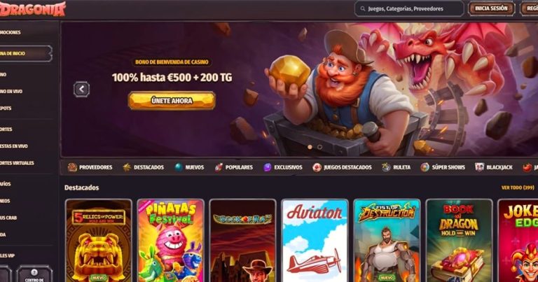 Dragonia Bewertung und Willkommensbonus