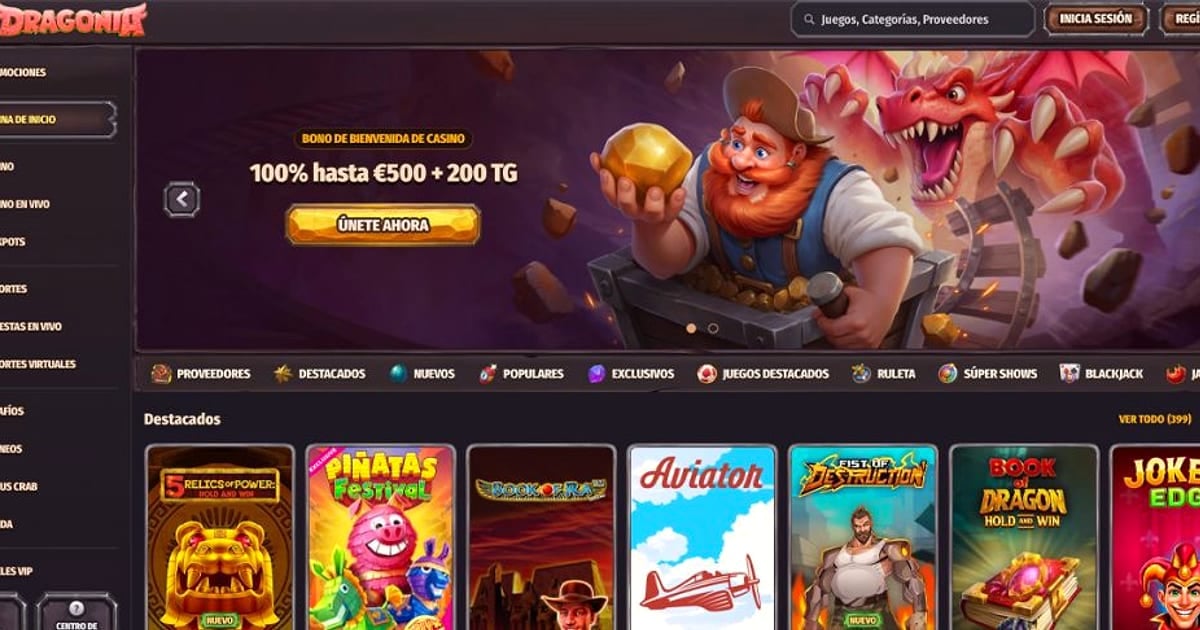 Dragonia Bewertung und Willkommensbonus